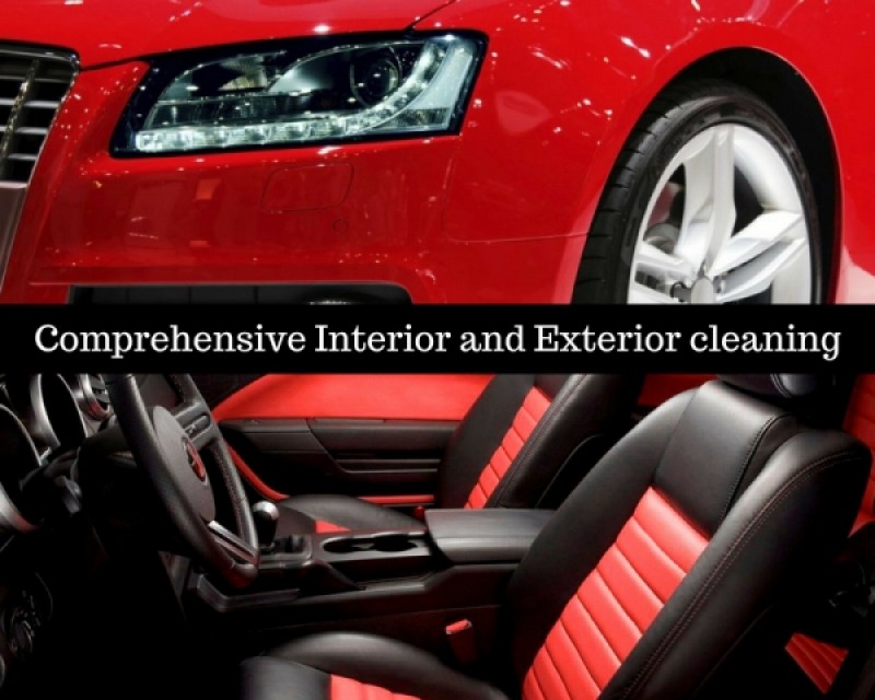 Comprehensive Interior and Exterior cleaning