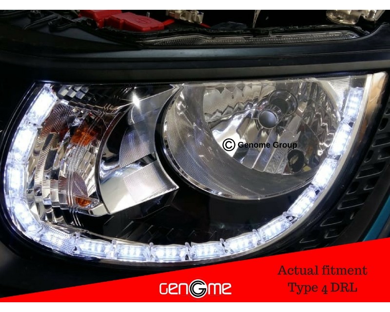 Pair of Dual Light LED DRL from Genome - Type 4