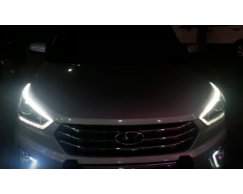 Eyebrow Dual Light LED DRL from Genome (for Hyundai Creta)