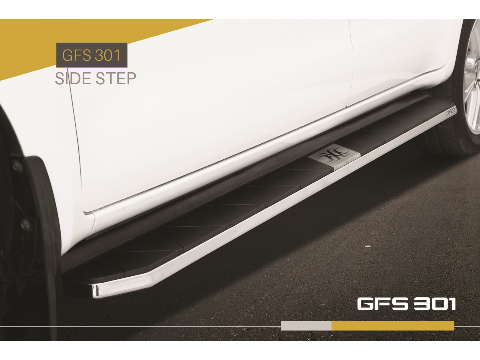 BUY CAR SIDE FOOT STEPS ONLINE IN INDIA GOLDSUN GFS 301 (STAINLESS