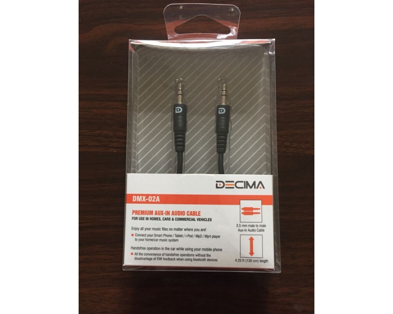 Decima DMX-02A (Aux cable of 1.3m length)