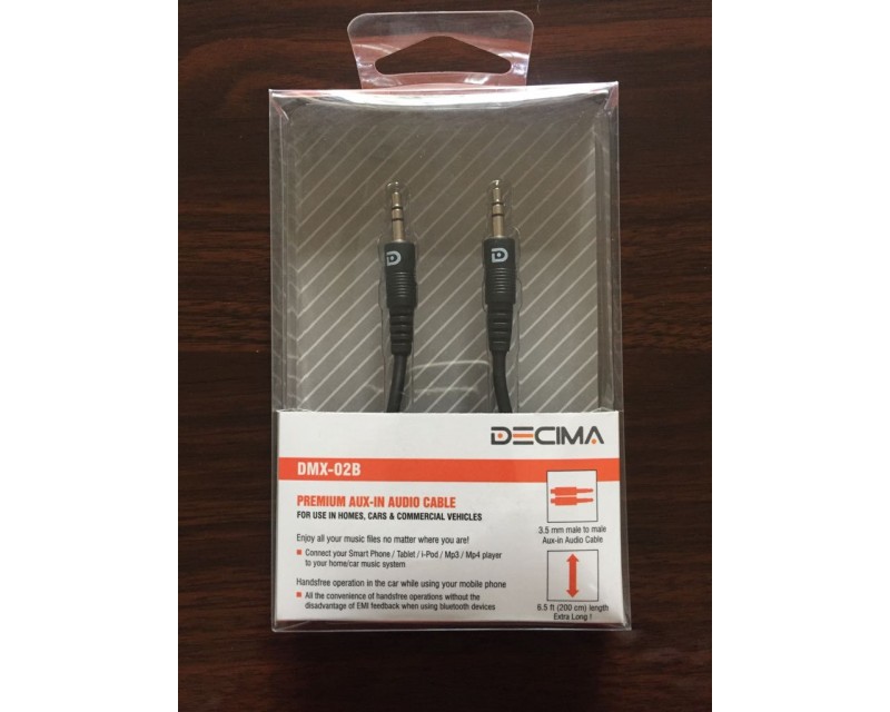 Decima DMX-02B (Aux cable of 2m length)
