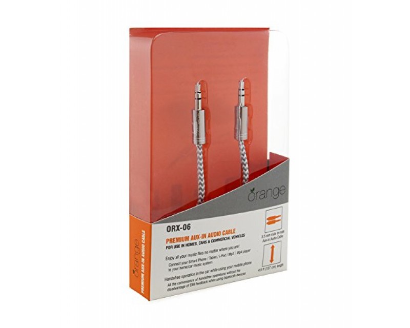 Orange ORX-06 (premium aux-in audio cable 1.3m)