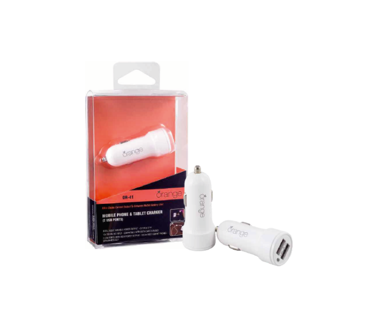 Orange OR 41 (Dual port mobile charger without cable)