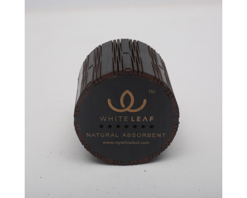 Whiteleaf Natural Absorbent (Black - Round)