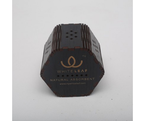 Whiteleaf Natural Absorbent (Black - Hexagonal)