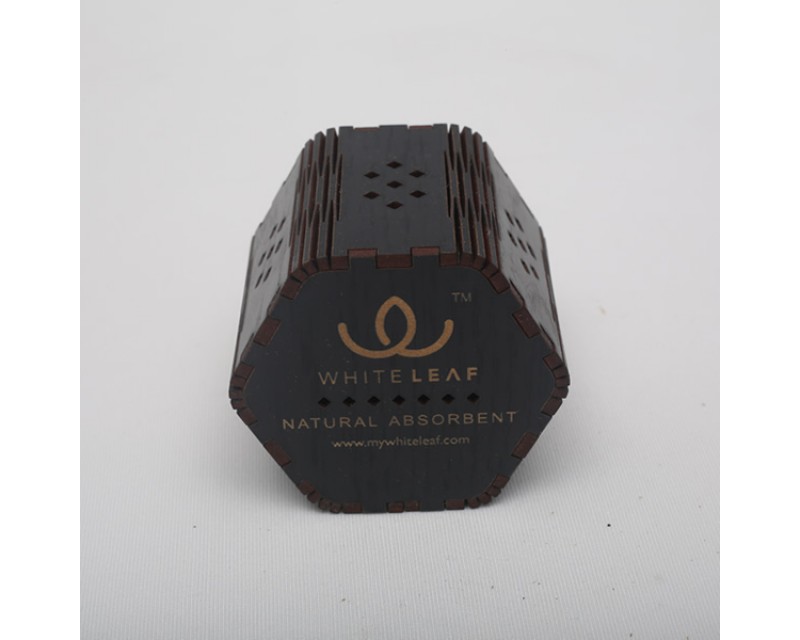 Whiteleaf Natural Absorbent (Black - Hexagonal)