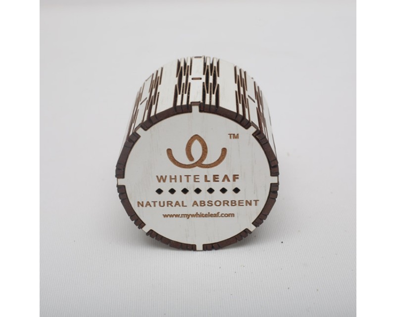 Whiteleaf Natural Absorbent (White - Round)
