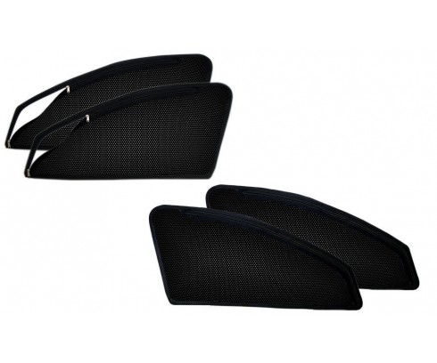 Magnetic Window Shades with Zip for Front 2 (Set of 4 pieces)