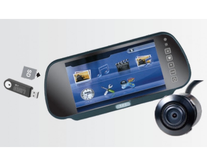 RD RVM 700 - Rear View Monitor with USB / SD
